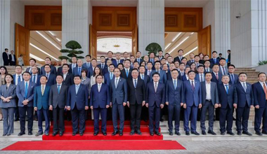 金年会体育官网入口参加越南总理范明政座谈会，共话中越绿色合作新机遇